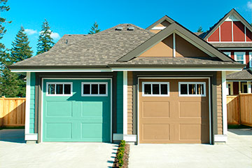 two door garage